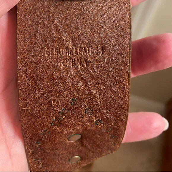 Leather Studded Belt - Picture 11 of 11